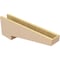 Ekena Millwork 5"W x 30"D x 10"H Thin Clemmons Rough Cedar Woodgrain TimberThane Corbel, Primed Tan CORUR05X30X10CLERCPR - alternate 4